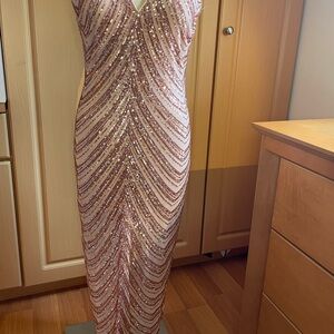 Privy Pink Sequin Dress